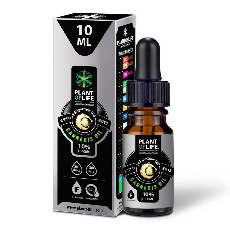 OLIO DI CBD 10% 10ML SPETTRO COMPLETO